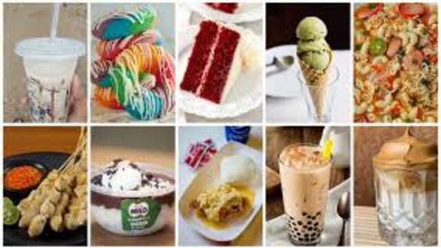 10 Makanan dan Minuman Terpopuler